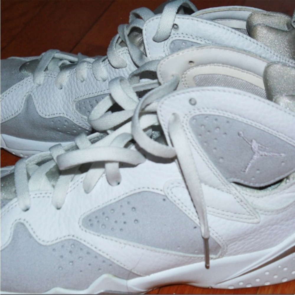 Must Go‼️ Unisex Used Air Jordan 7 Retro Pure Platinum. Read Description Below 👇
